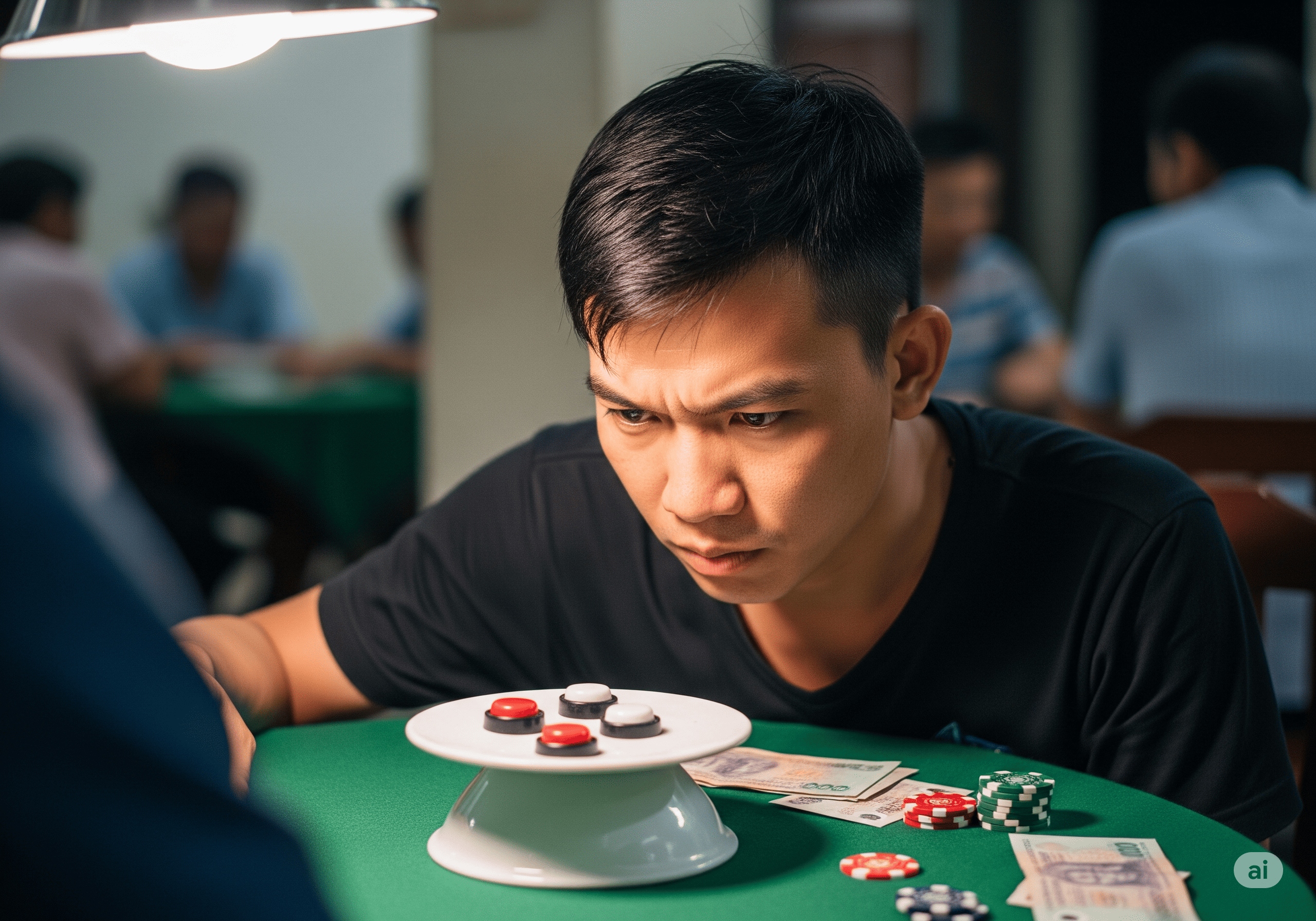Với hệ thống Livestream chất lượng cao Full HD tại B52Club bạn hãy chú ý đến hành vi của Dealer để đưa ra phán đoán chính xác. Ảnh tạo từ Gemini mang tính minh họa